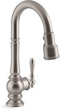 Kohler K-99261-VS Artifacts Pull-Down Kitchen Faucet