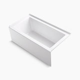 Kohler K-20202-LA/K-20202-RA 60" x 32" Underscore Alcove Bathtub W/ Integral Apron & Flange