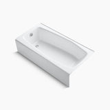 Kohler K-715/K-716 60" x 30" Villager Alcove Bathtub W/ Integral Apron