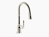 Kohler K-99259 Artifacts Pull-Down Kitchen Faucet