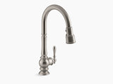 Kohler K-99259 Artifacts Pull-Down Kitchen Faucet