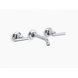 Kohler K-T14413-4-__ Purist Two-Handle W/M Bathroom Faucet